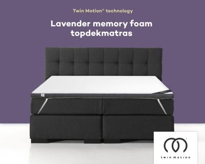 Snurky Topdekmatras Lavender Foam 180x200