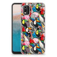 Nokia C21 Plus TPU Hoesje Birds - thumbnail