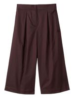 Burberry Kids pantalon en coton à coupe ample - Rouge