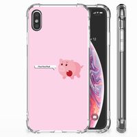 Apple iPhone Xs Max Stevig Bumper Hoesje Pig Mud - thumbnail