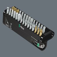 Wera BC Universal/30 Bit-Check 05056440001 Bitset 30-delig Plat, Kruiskop Phillips, Kruiskop Pozidriv, Inbus, Binnen-Torx, Torx BO - thumbnail