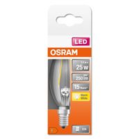 OSRAM 4058075436688 LED-lamp Energielabel F (A - G) E14 Kaars 2.5 W = 25 W Warmwit (Ø x l) 35 mm x 100 mm 1 stuk(s) - thumbnail