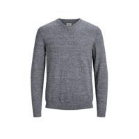 JACK & JONES ESSENTIALS trui JJEBASIC grijsblauw