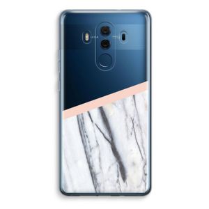 A touch of peach: Huawei Mate 10 Pro Transparant Hoesje