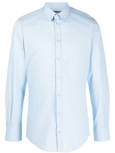 Dolce & Gabbana chemise boutonnée à manches longues - Bleu