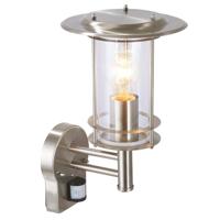 Brilliant RVS buitenlamp met sensor York 44797/82 - thumbnail