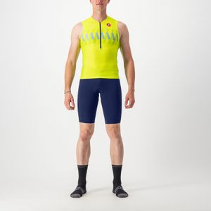 Castelli Premio Tri speed short blauw heren XL