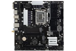 BioStar B760MZ-E Pro Moederbord Socket Intel 1700 Vormfactor Micro-ATX Moederbord chipset Intel® B760