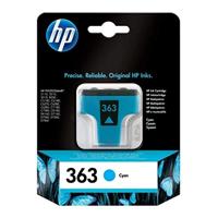 HP 363 Inktcartridge Cyaan, Standaard Capaciteit (C8771EE) origineel van HP