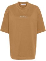 Acne Studios t-shirt en coton à logo imprimé - Marron - thumbnail