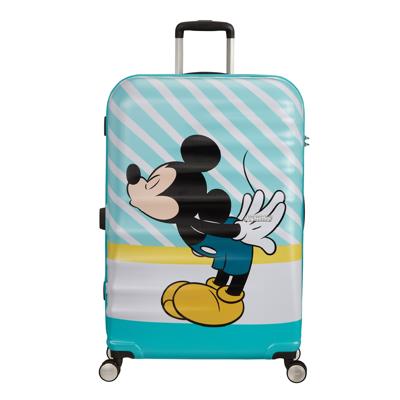 American Tourister Wavebreaker Disney Spinner 77 mickey blue kiss Harde Koffer American Tourister Wavebreaker Disney Spinner 77 mickey blue kiss Harde Koffer
