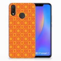 Huawei P Smart Plus TPU bumper Batik Oranje
