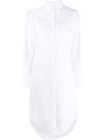 Thom Browne robe-chemise à coupe mi-longue - Blanc - thumbnail