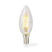 Nedis LED-Filamentlamp E14 | 4.5 W | 470 lm | 2700 K | 1 stuks - LBFE14C352 LBFE14C352