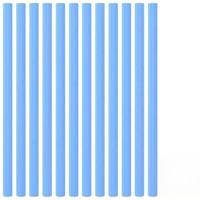 vidaXL Trampolinepaalhoezen 12 st 92,5 cm schuim blauw