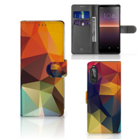 Sony Xperia 10 II Book Case Polygon Color