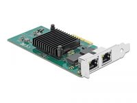 Delock 89021 PCI Express x4-kaart 2 x RJ45 Gigabit LAN i82576 - thumbnail