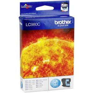 Brother LC-980C inktcartridge 1 stuk(s) Origineel Cyaan