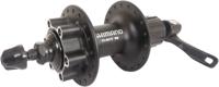 Shimano Achternaaf 8/9/10 speed FH-M475 36 gaats 6 bouts met remschijf bevestiging zwart - thumbnail