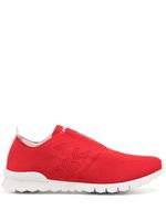 Kiton baskets en maille à design sans lacets - Rouge - thumbnail