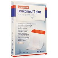 Leukomed T Plus Skin Sens. 8cmx10cm 5 7617801 - thumbnail