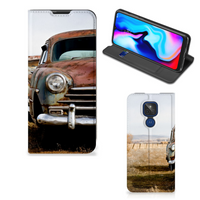 Motorola Moto G9 Play Stand Case Vintage Auto - thumbnail