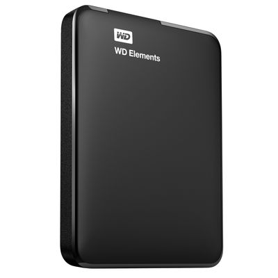Western Digital WD Elements Portable externe harde schijf 4 TB 2.5" USB 3.2 Gen 1 (3.1 Gen 1) Zwart
