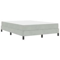 vidaXL Boxspring Velvet Bed met Schuimmatras - Moderne en Luxe Slaapoplossing in Rechthoekig Ontwerp