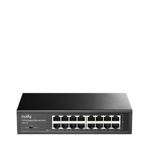 Cudy GS1016 netwerk-switch Gigabit Ethernet (10/100/1000) Zwart