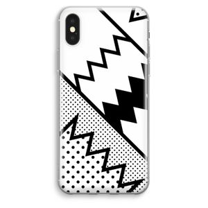 Pop Art #5: iPhone XS Max Transparant Hoesje