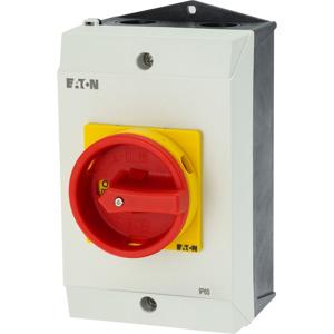 Eaton P1-32/I2/SVB/HI11 Onderhoudsschakelaar Voor bodembevestiging, Vergrendelbaar 690 V Rood 1 stuk(s)