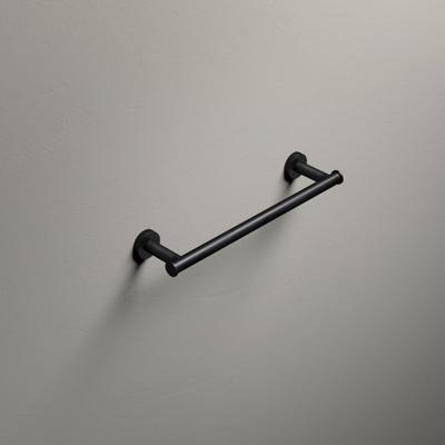 Hotbath Cobber Handdoekrek 34cm Zwart Mat CBA06 Hotbath Cobber Handdoekrek 34cm Zwart Mat CBA06