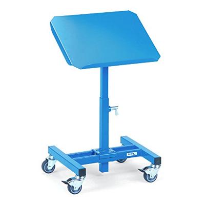 For Demand mtybtpr1 platform met verstelbaar platform, kantelbare plaat, 150 kg belasting, 510 mm x 410 mm platform Ø 75 mm wielen