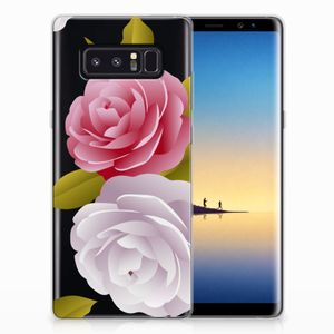 Samsung Galaxy Note 8 TPU Case Roses