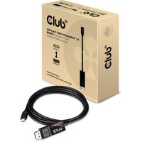 Club 3D USB-C > DisplayPort 1.4 adapter 1,8 meter - thumbnail