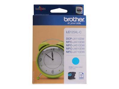 Brother LC-125XLC inktcartridge Origineel Cyaan 1 stuk(s)