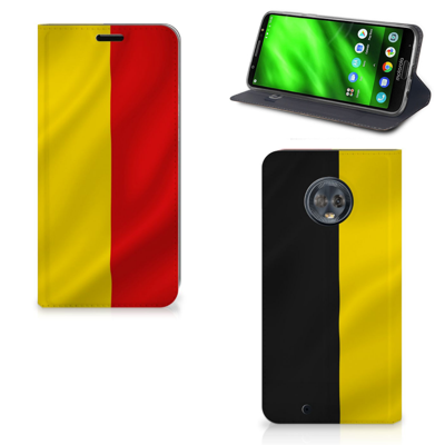 Motorola Moto G6 Standcase Belgische Vlag