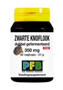 Zwarte knoflook dubbel gefermenteerd