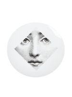 Fornasetti assiette "Tema e variazioni" - Blanc