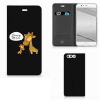 Huawei P10 Plus Magnet Case Giraffe