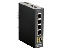 5 PORT UNMANAGED SWITCH WITH 4X10/100/1000BASET(X) PORTS