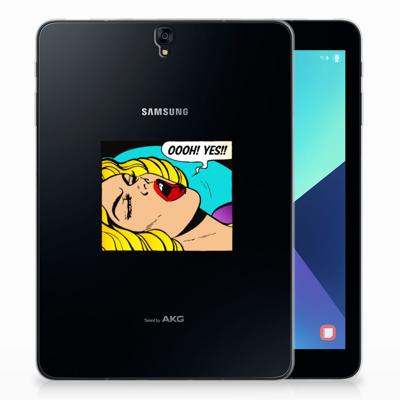 Samsung Galaxy Tab S3 9.7 Leuke Siliconen Hoes Popart Oh Yes Samsung Galaxy Tab S3 9.7 Leuke Siliconen Hoes Popart Oh Yes