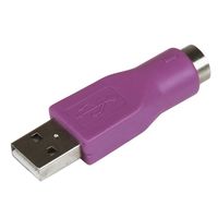 StarTech.com Vervangende PS/2-toetsenbord-naar-USB-adapter F/M - thumbnail