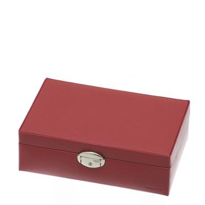 Davidts Juwelendoos Plat rood Davidts Juwelendoos Plat rood