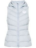 Canada Goose gilet matelassée Clair à patch logo - Bleu