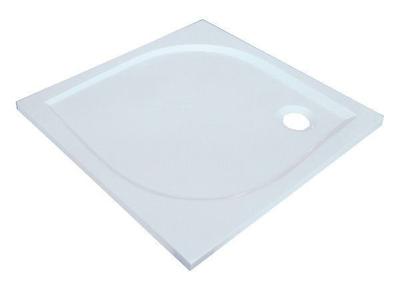 Badstuber Aneta douchebak vierkant 100x100cm mineraalmarmer Badstuber Aneta douchebak vierkant 100x100cm mineraalmarmer