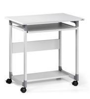 Durable Computertrolley Met wieltjes, In hoogte verstelbaar Hoogte: 550 tot 630 mm (b x d) 750 mm x 534 mm Grijs SYSTEM 75 FH 379610