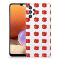 Samsung Galaxy A32 4G | A32 5G Enterprise Editie Siliconen Case Paprika Red - thumbnail