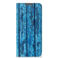 OPPO A96 | A76 Book Wallet Case Wood Blue - thumbnail