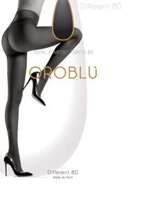 Oroblu - Black Different 80 Panty - Maat 44-46